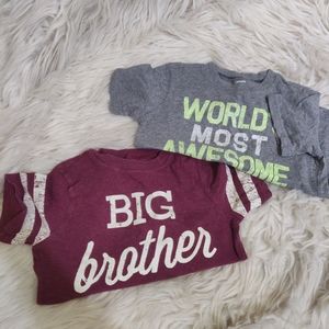 Big Brother Shirt 2pk 4t & 5t